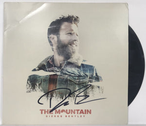 Dierks Bentley Signed Autographed "The Mountain" Record Album - Lifetime COA