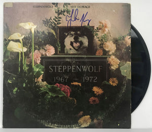 John Kay Signed Autographed "Steppenwolf" Record Album - Lifetime COA