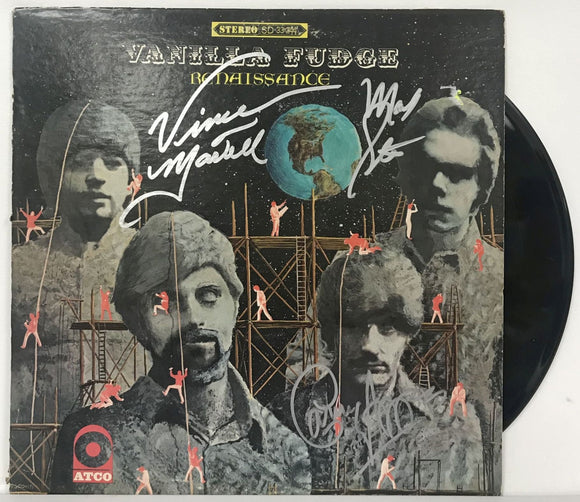 Vanilla Fudge Band Signed Autographed 